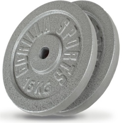 Gorilla Sports Set tegova od livenog gvožđa (2 x 15 kg) ( 100135-00002-0111 )