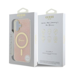 Guess magsafe maska za iphone 16 4g pink ( GUHMP16SH4STP )-4