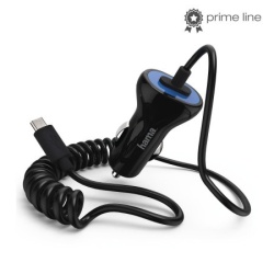 Hama auto punjac micro usb, prime line , 2400mah ( 173601 )