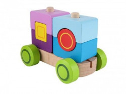 Hape drvena igračka slagalica voz ( E0417 ) - Img 3
