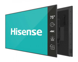 Hisense 75" 75DM66D 4K UHD 500 nita digital signage display - 247 operation  - Img 1