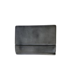 HJP siva Novčanik kožni muški sa RFID zaštitom 80485 9,5x12,3x2,5 sa uzdužnom bordurom uspravni ( 16NMH80485C )