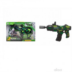 HK Mini puška sa zvukovima i svetlom, zelena 2 ( A042981 ) - Img 2