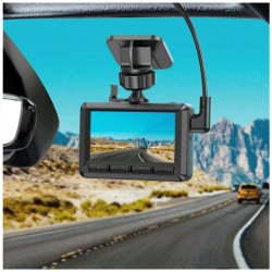Hoco dv2 auto kamera ips hd ekran, 1080p, pregledom od 140 - Img 2