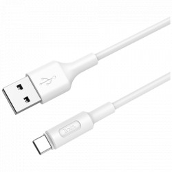 Hoco X25 Soarer USB tip C, Beli - Kabl za punjenje i prenos podataka - Img 3