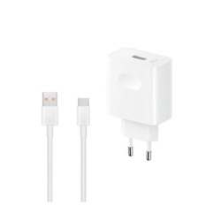 Honor super charge punjač 80w +kabl USB a-type c bela ( 44199 )