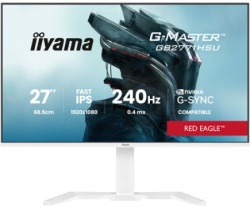 Iiyama 27" WHITE Fast IPS Gaming, G-Master Red Eagle monitor ( GB2771HSU-W1 )
