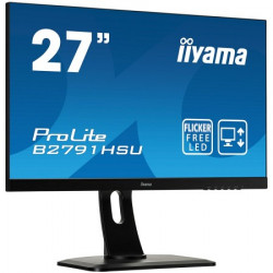 Iiyama monitor 27" ETE TN panel, 1920x1080, 1ms, height adj. stand (13cm), 300cdm˛, speakers, VGA, HDMI, DisplayPort, USB-HUB ( B2791HSU-B - Img 4