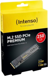 Intenso Gen.3x4 250GB 3835440 Read 2100MBs/Write 1100MBs SSD M.2 NVMe