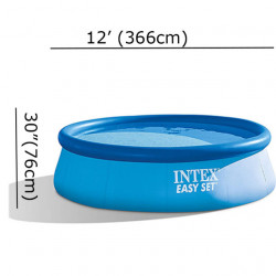 Intex Easy Pool okrugli bazen za dvorište na naduvavanje 366x76 ( 28130 ) - Img 6
