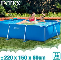 Intex Frame Pool Bazen za dvorište sa metalnim ramom 260x160x65 cm ( 28271 ) - Img 3