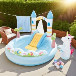 Intex play centar Unicorn Castle 196 x 178 x 127 cm ( 56148 )