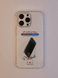 iPhone 14 Pro Max transparent maska sa ojačanim ivicama ( 96110 )