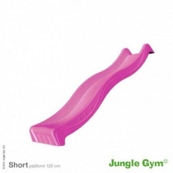 Jungle Gym - Tobogan Spust - Star Slide Short 220 cm ( pink ) - Img 1