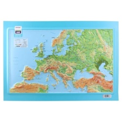 Junior mount everest reljefasta mapa a3 evropa plava ( B2C04881 )