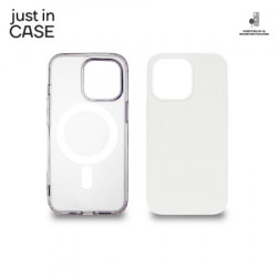 Just in case 2u1 extra case mag mix plus paket beli za iPhone 13 pro ( MAGPL106WH ) - Img 1