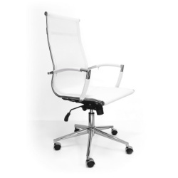 Kancelarijska stolica Bob Mesh bela