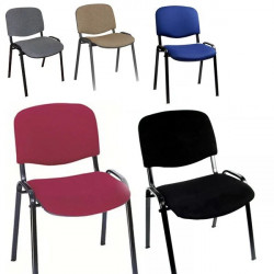 Kancelarijska stolica - ISO TN - metalni ram do 120 kg ( izbor boje i materijala ) - Img 1