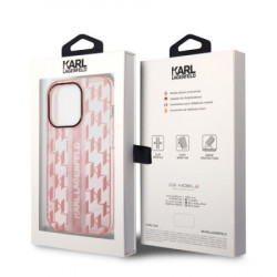 Karl Lagerfeld futrola za iPhone 14 pro max mono vertical stripe pink ( KLHCP14XHKLSPCP ) - Img 4
