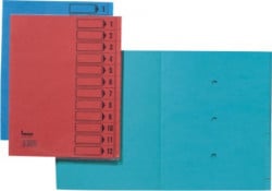 Kartonski organizer sa pregradama 1-12 Bene plava ( 04CK12E )