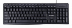 KB-UM-107 ** Gembird Multimedijalna tastatura US layout black USB (436) A - Img 1