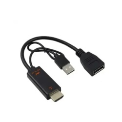 Kettz h2dp-023 0.23cm adapter konverter HDMI m. Na displayport m.F. 4k60hz