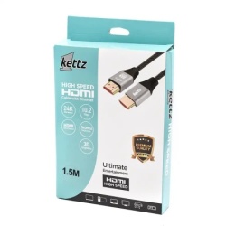 Kettz hdmi kabl hk-k015m premium v1.4 gold 1.5m 4k30hz 19+1 ( 101-82 )