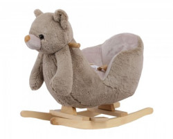 KikkaBoo igračka sa ljuljanjem i sedištem bear beige ( KKB40010 ) - Img 2