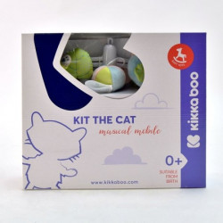 KikkaBoo muzička vrteška za krevetac kit the cat ( KKB10116 ) - Img 2