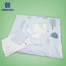 KikkaBoo posteljina sa ogradicom 6 pcs 60/120 Little Fox ( KKB60107 ) - Img 2