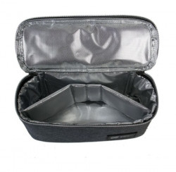 KikkaBoo termo izolovana torba za hranu Foody 19x10x7cm Dark Grey ( KKB20052 ) - Img 4