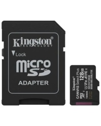 Kingston 128gb canvas select plus g3 150r u1 v10 sdcs3/128g + adapter Mc microsdxc ( 24911 )