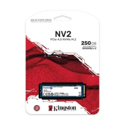 Kingston 250GB NV2 M.2 2280 PCIe 4.0 NVMe SSD, up to 30001300MBs, 80TBW, EAN: 740617329889 ( SNV2S/250G )-3