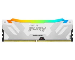 Kingston cudimm ddr5 48gb (2x24gb kit) 8400mt/s kf584cu40rwak2-48 fury Renegade White RGB XMP -2