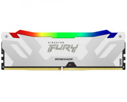 Kingston kf576c38rwa-16 dimm ddr5 16gb 7600mt/s fury renegade silver/white rgb xmp