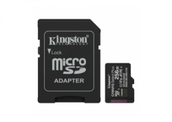 Kingston MicroSD 256GB, Canvas Select Plus, Class 10 UHS-I U1 V10 A1, Read up to 150MB/s, w/SD adapter ( SDCS3/256GB )