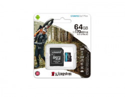 Kingston SDCG3/64GB/microSDXC/64GB/Class10 U3/170MB/s-90MB/s+adapter memorijska kartica ( SDCG3/64GB )  - Img 1