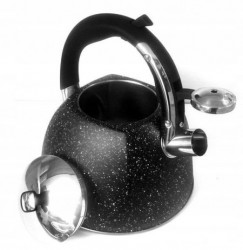Klausberg čajnik sa zviždukom mermerni crni 2,2l ( kb7412 ) - Img 3
