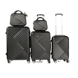 Koferi 9015-3 kick enjoy set 1/5 marbella black ( 70852 )