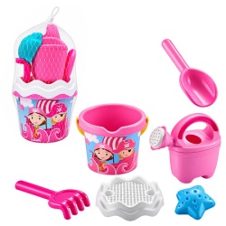 Kofica za plažu sa dodacima roze ( 1046547 )