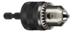 KWB stezna glava 1/4" HEX, 0.5-6.5mm, sa ključem ( KWB 49292600 )