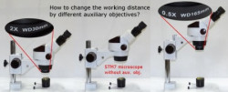 Lacerta predsocivo 2.0x Za STM5/6/7/8 i IND-C2/3 mikroskope ( StereoB-20 ) - Img 2