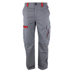 Lacuna radne pantalone 2u1 classic smart sive, veličina l ( 8clsmpsl )