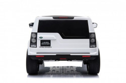 Land Rover Discovery Licencirani Dvosed sa kožnim sedištima i mekim gumama - Beli - Img 8