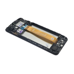 Lcd za samsung a125f/a127f galaxy a12/a12 nacho + touchscreen + frame black rev 1.1 (zuti flet)  full org eu (gh82-24491a) ( LCD6969 )-2