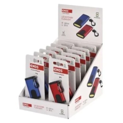 Led mini lampa na privesku za ključeve punjiva 100lm box 1/12 emos p4724 ( 3810 )