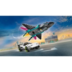 Lego city jet vs car ( LE60489 ) -6