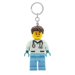 Lego City privezak za ključeve sa svetlom: Medicinski tehničar ( LGL-KE194H )