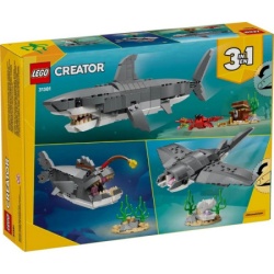 Lego creator fierce shark with a treasure ( LE31381 ) -4