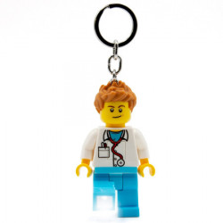 Lego Iconic privezak za ključeve sa svetlom: doktor ( LGL-KE184H ) - Img 1